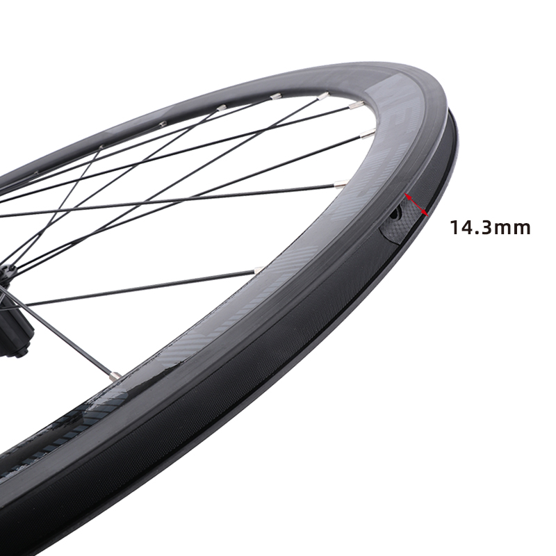 Ultra-light 700c V Brake Aluminum Wheelset For Road Bicycles