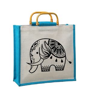 Bolsas de Yute Ecológicas Reutilizables Personalizadas con Asa de Caña y Precios Comparativos - Product Image 3