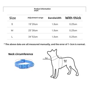 Set Collare e Guinzaglio per Cani in PVC Resistente e Impermeabile con Logo Personalizzato, Guinzaglio in Gomma Robusto per Cani di Taglia Media e Grande, Vendita all'Ingrosso - Product Image 4
