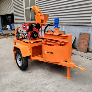 LONTA M7M1 Presse hydraulique mobile semi-automatique Interlock Creux Pavé Moule Sol Terre Boue Argile Brique <span class=keywords><strong>Machine</strong></span> de fabrication de blocs - Product Image 3