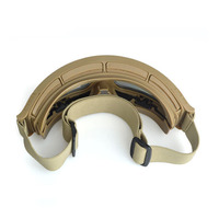 Lunettes tactiques personnalisées OEM ODM Poralized Lunettes tactiques anti-buée pour la formation tactique en verre de sécurité