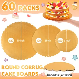 मिनी केक बोर्ड प्लास्टिक केक बोर्ड केक बोर्ड भेजने के लिए तैयार मुफ्त शिपिंग