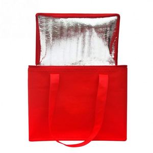 Sac isotherme réutilisable en non-tissé pour le déjeuner, frais et pratique, avec fermeture éclair, vente en gros à prix réduit - Product Image 3