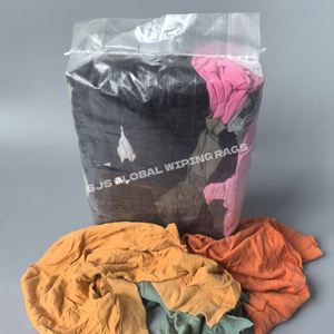 Chiffons industriels 40-60 cm, morceaux de tissu récupérés, chiffons en polaire colorés, chiffons en molleton, chiffons en coton - Product Image 1