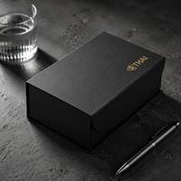 Boîte cadeau magnétique colorée personnalisée avec doublure en éponge, emballage en carton rigide auto-assemblant, taille et couleur personnalisables, fermeture magnétique