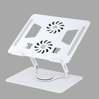 Support pour ordinateur portable support de refroidissement de levage rotatif de bureau support de tablette rehaussant support de lecture d'ordinateur en alliage d'aluminium nouveau OEM
