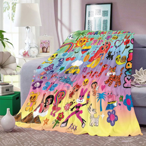 Manta de Franela Sublimada <span class=keywords><strong>Karol</strong></span> <span class=keywords><strong>G</strong></span> Mañana Será Bonito 2024, Gran Venta - Product Image 2