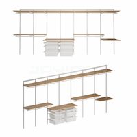 Металлическая гардеробная система Joyings DIY из углеродистой стали, сборная, на заказ