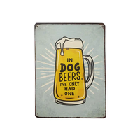 Panneau en métal personnalisé Poster Décoration murale vintage Plaque rétro Panneau en métal pour la maison Bar Salle Garage Décoration