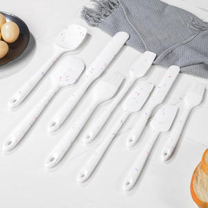 Molde de Silicona de Grado Alimenticio Resistente al Calor, Antiadherente, Resistente a Altas Temperaturas, Ecológico, Duradero, Juego de Espátulas para Confeti, Apto para Hornear - Product Image 4