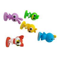 Figurines 3D personnalisées en PVC souple écologique, personnages de dessins animés, poupées, porte-clés Minion promotionnels personnalisables
