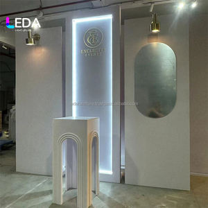 LEDA New White <b>Set</b> PVC Backdrop <b>Decorations</b> for wedding bridal events <b>parties</b> - Product Image 3