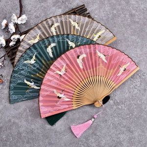 With Bamboo Handle <b>Mini</b> <b>Hand</b> Fan Custom Printed - Product Image 5