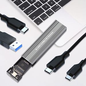 M.2 <span class=keywords><strong>Usb</strong></span> a <span class=keywords><strong>Usb</strong></span> 3,1 de doble protocolo Ssd caso Nvme Pcie Ngff <span class=keywords><strong>Sata</strong></span> <span class=keywords><strong>M2</strong></span> adaptador para 2230, 2242, 2260, 2280 Nvme/<span class=keywords><strong>Sata</strong></span> Rtl9210b - Product Image 2