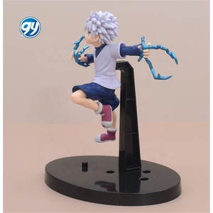 3 Modelli Hunter X Hunter GON FREECSS Anime Action Figure <span class=keywords><strong>Killua</strong></span> Zoldyck in PVC, Modellino Kurapika, Ornamento Artigianale in Plastica - Product Image 6
