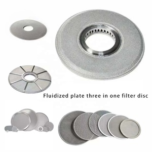 Tùy chỉnh thép không gỉ Đĩa lọc, sợi kim loại cảm thấy lá Đĩa lọc cho Polymer Lọc - Product Image 2