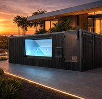 Piscine hors sol en fibre de verre DIY de 20 pieds, piscine compacte pour petit jardin, installation facile
