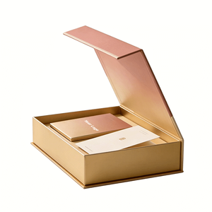 <b>Magnetic</b> Gift Wrap <b>Box</b> with Custom logo Recyclable Rigid and Foldable Packaging Boxes for Cosmetic with Instruction Manual - Product Image 3
