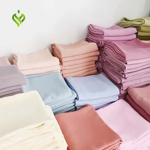 Premium Maleisia Hoge Kwaliteit Zware Parel Chiffon Hijaabs Grote Sjaals 100 + Kleuren