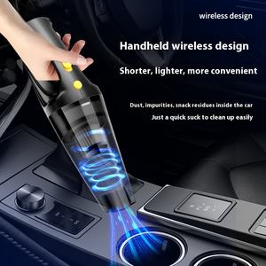 مكنسة كهربائية لاسلكية محمولة صغيرة عالية القوة للاستخدام الرطب والجاف في السيارة مع قوة شفط عالية - Product Image 1