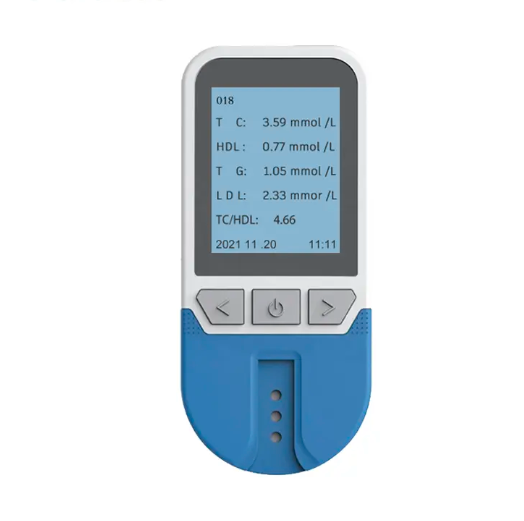 4 in 1 TC/ HDL/TG /LDL-C 5 항목 혈액 지질 탐지기 혈액 지질 분석기 총 콜레스테롤