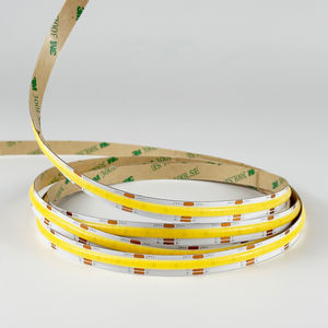 Tiras de Luces LED COB CCT, 608 LED/m, DC12V 24V, Alta Densidad, Flexibles, Atenuables, Cinta LED FOB, Iluminación Cambiable de 2700K a 6500K - Product Image 1