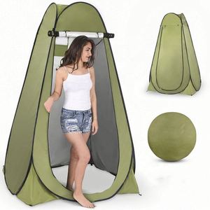 Tente de douche instantanée compacte, portable, universelle, durable, de haute pression, professionnelle, robuste, pour l'extérieur, pour une intimité optimale - Product Image 1