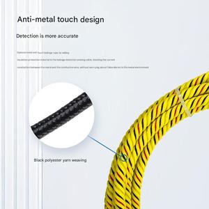 Shoonis 3-70 mét không định vị thông minh công nghiệp Lũ lụt nước rò rỉ Báo động phát hiện cảm biến Cáp dính Clips mức chất lỏng cảm biến - Product Image 2