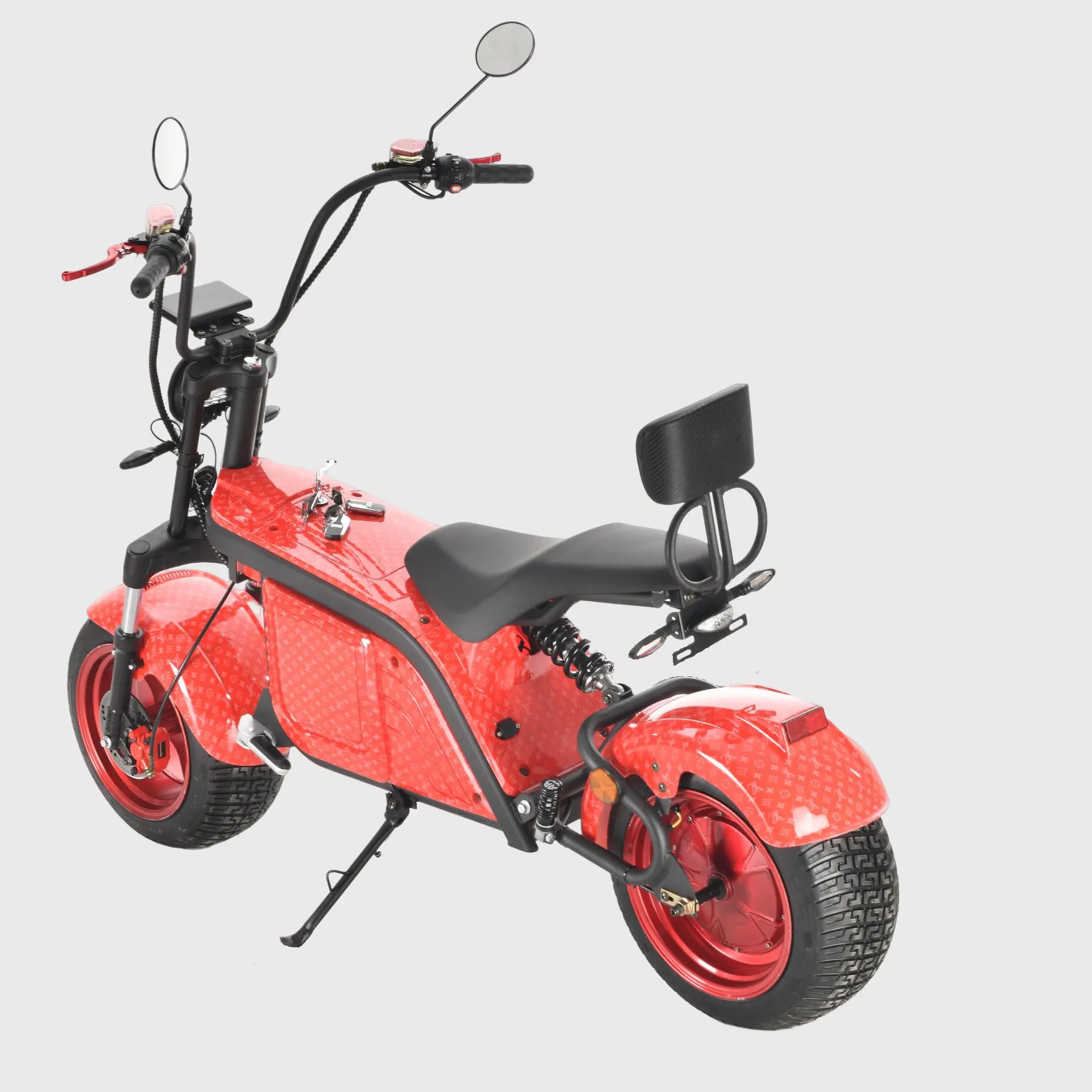 1000 Вт 60 в шасси CKD электрический мотоцикл со съемной литиевой батареей Citycoco электрические мотоциклы для индийских