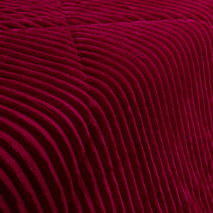 ผ้าลูกฟูกหนาสำหรับฤดูหนาวผ้าสักหลาดขนแกะเชอร์ปาผ้านวมคลุมเตียงผลิตจากโรงงานโพลีเอสเตอร์สำหรับโรงแรม - Product Image 4