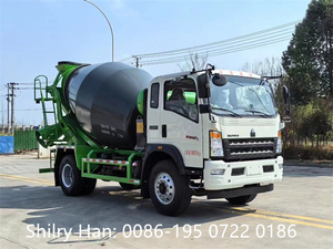 Camión mezclador de concreto HOWO 8x4 Camión mezclador de concreto 8CBM Camión mezclador de cemento de tambor mezclador en venta - Product Image 6