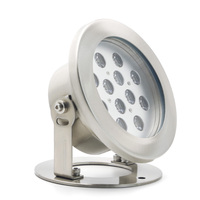 Lumière de piscine étanche IP68 en acier inoxydable, lumière LED sous-marine à changement de couleur RVB, AC/DC 12/24V 9W 12W