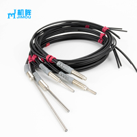 Capteur à fibre optique à réflexion diffuse JIMOU M6 pour utilisation avec des amplificateurs à fibre Produit fabriqué Distance de détection de 130 mm
