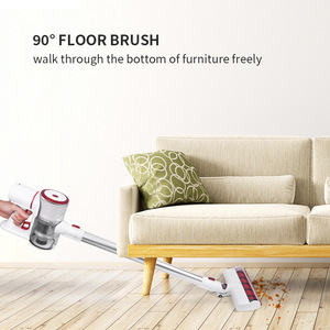 Portable Handheld Wireless Vacuum Cleaner With Led Light For Home And Car Use Red 150W ZEK-K8 - Product Image 4