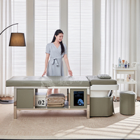 Lavabo Multifuncional Moderno para Salón de Belleza, Mesa de Hidroterapia para Masajes Tailandeses, Silla con Lavabo para Champú, Cama para Lavado de Cabello y Spa Capilar