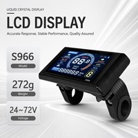 Kit de conversion de vélo électrique haute puissance 72V 5000W, jante en alliage bleue MTX, moteur de moyeu arrière, contrôleur KT, écran LCD S966, Plug and Play