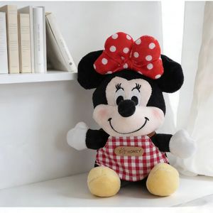 2 Stili di Peluche Chef Mickey e Minnie, Giocattoli Imbottiti <span class=keywords><strong>Disney</strong></span> con Design dell'Grembiule, Decorazione per Divano, Regalo per Coppie - Product Image 2