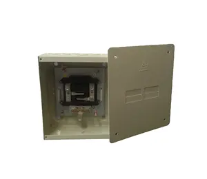 QOL Type 4 WAY Metal Electrical Control Load Center accept SQD circuit breaker