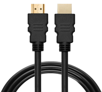 Cable HDTV Coaxial Macho de Alta Calidad con Revestimiento de PVC Chapado en Oro, V2.0, Compatible con OEM, 3D, 4K, 2160P, 1080P, para Computadora, con Certificación CE, Venta al por Mayor de Fábrica