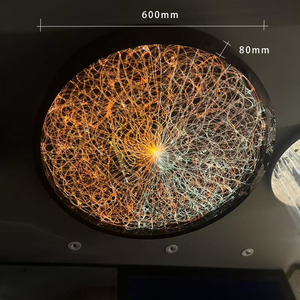 <span class=keywords><strong>Led</strong></span> sợi quang ánh sáng Kit 0.75 mét đường kính Twinkle ánh sáng sao App tương thích RGBW màu Trần Đèn pha ánh sáng - Product Image 5