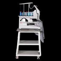 Fuja Home Use Numérique Domestique Tête Unique 12 Aiguilles Informatisé Chapeau Machine À Broder