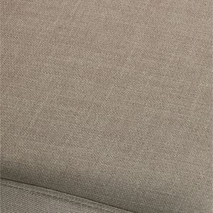 DB Breda Banc à tête de clou gris antique Banc de patio rembourré élégant - Product Image 3