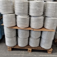 Corde tressée en polyester PP Double Offre Spéciale Corde tressée 10mm-20mm Corde d'escalade Corde de coupe