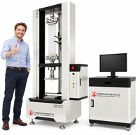 Machine d'essai universelle contrôlée par ordinateur Jianke WDW-50T 50kN pour la recherche en géosynthétiques, laboratoire, norme ISO 10319