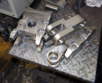 Servicios de mecanizado CNC para repuestos de acero inoxidable para maquinaria metálica en dispositivos de comunicación
