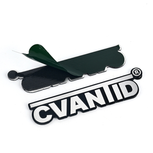 Badge Metallici Autoadesivi Impermeabili con Logo Personalizzato, Emblemi 3D in Alluminio per Auto, Adesivi Logo Resistenti alle Intemperie Facili da Applicare - Product Image 2