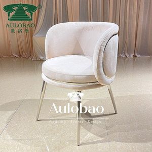 Modern Luxury Wedding Discount Stainless Steel Stackable <b>Gold</b> Wedding <b>Chair</b> - Product Image 1