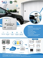 Portes automatiques universelles coulissantes en wifi pour meubles, volet roulant avec télécommande RF pour maison connectée, 1 pièce