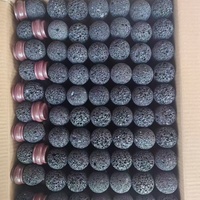 Diffuseur d'huile essentielle de pierre de boule de lave naturelle d'approvisionnement direct d'usine 3CM 4CM 5CM