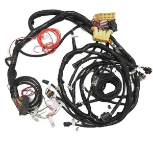 Car engine wiring harness custom for Automotive wire harness e car snowmobile cable scooter wiring assembly